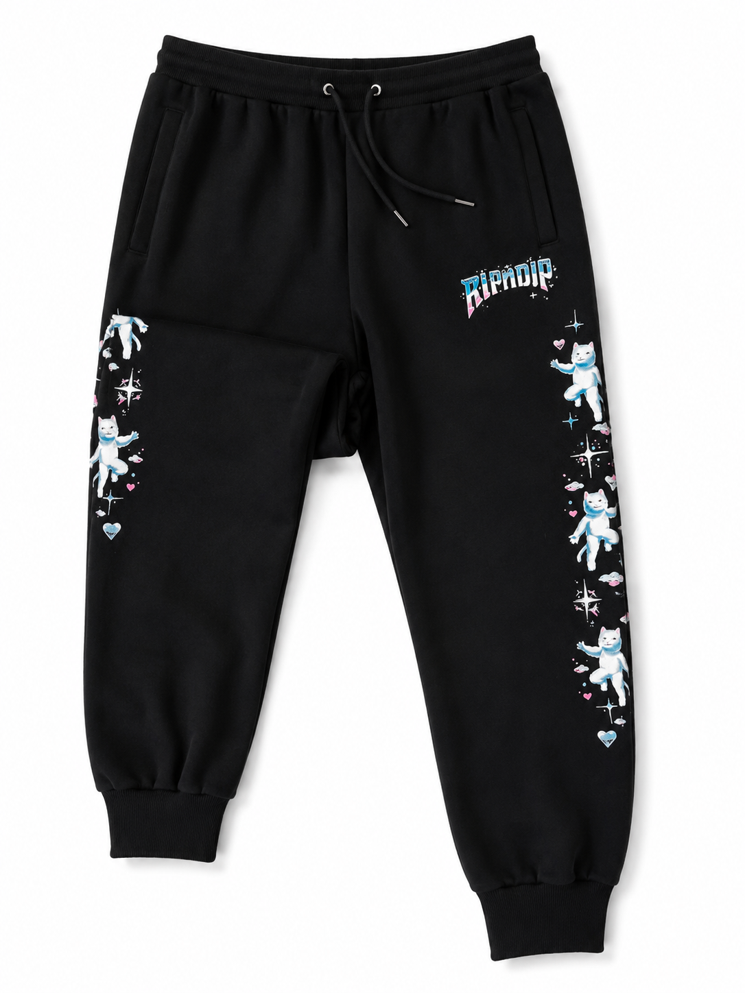 CALÇA MOLETOM RIPNDIP PRETA R71241501