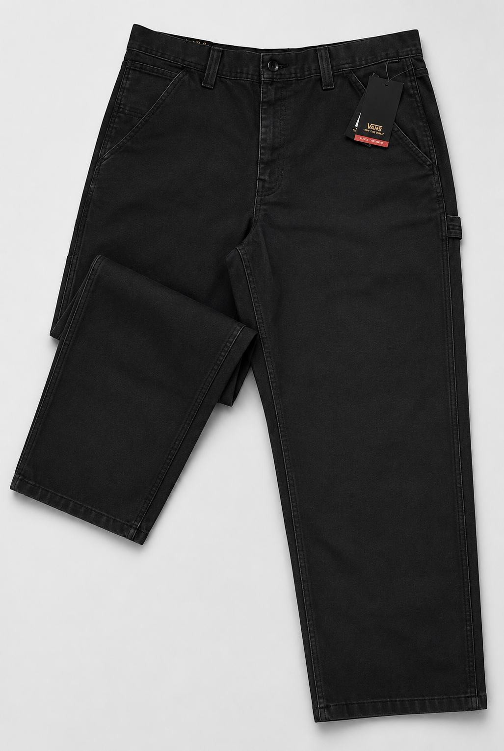 CALÇA JEANS VANS CINZA ESCURO