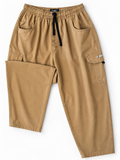 CALÇA SARJA CARGO PLANO C BEGE