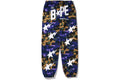 CALÇA MOLETOM BAPE X HERON PRESTON ROXO